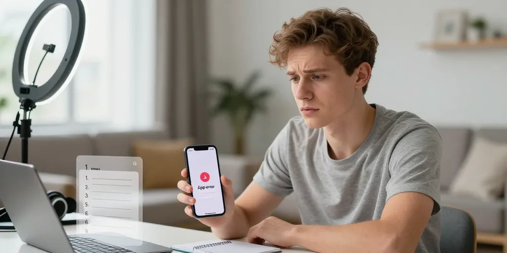 pourquoi mon tiktok bug