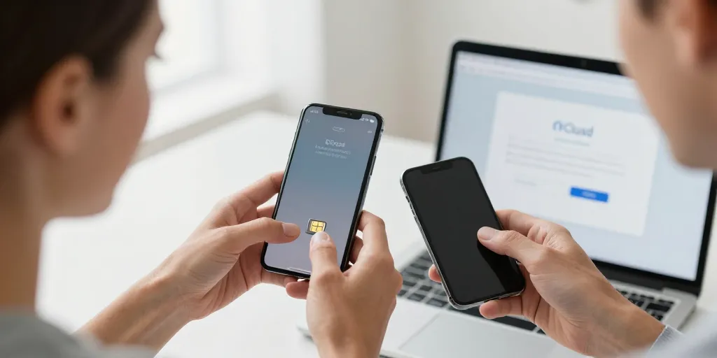 iphone copier contact vers sim